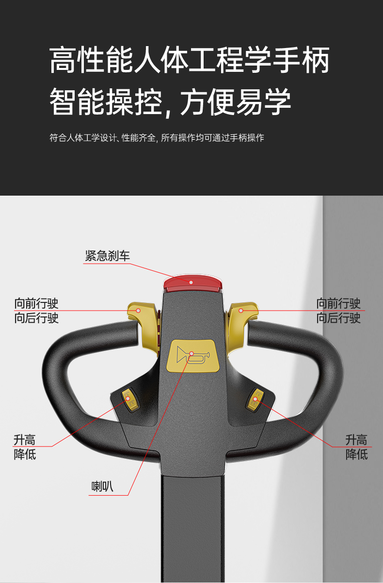 揚子CDD推高車 站駕式全電動推高車(圖5)